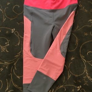 Victoria’s Secret grey + pink workout legging